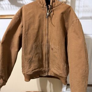 Carhartt Tan Hooded Jacket